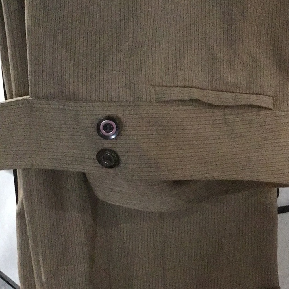 Lane Bryant Tan Dress Slacks With Cuff - Picture 2 of 4